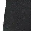 Lana Negra Tejida Tejido de Lana Otoño e Invierno Ropa Tejida Abrigo Muñeca Hecha a Mano Tela de Felpa Engrosada Moda