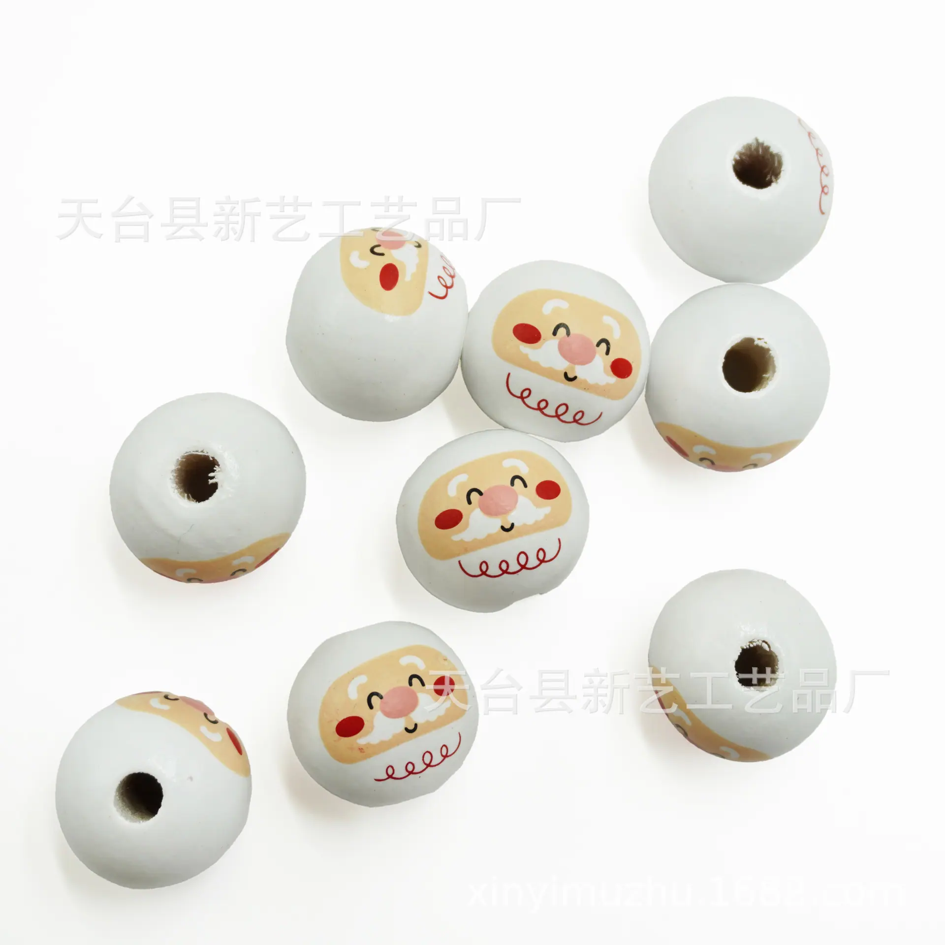 20mm圣诞老人脸(4色)