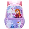 Mochila infantil Disney para estudiantes de primaria, específicamente para niñas, linda caricatura de la princesa Elsa, mochila ligera de doble hombro
