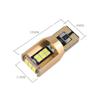 Nueva luz de posición T10 CANBUS W5W 2016 18SMD decodificación de alto brillo suministro directo de fábrica Wuji