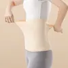 Cinturón de Soporte Lumbar Cálido para Mujer, Transpirable de Alta Elasticidad Moldeador Amigable con la Piel Forrado de Felpa, Cintura Cómoda y Cálida