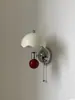 Lámpara de Pared para Habitación Infantil, Dormitorio, Mesita de Noche Estilo Crema Cáscara de Huevo con Interruptor de Cremallera Luz Nocturna de Dibujos Animados Lámpara de Pared para Vestíbulo, Entrada