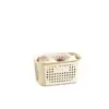 Cesta de Almacenamiento para el Hogar Suministros para Dormitorio Ropa Sucia Ropa Artículos Varios Juguetes Cesta de Almacenamiento para Snacks Tienda Pequeña Diaria
