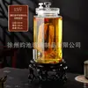 Garrafas de Vidro para Licor Caseiro, Recipientes Selados de Alta Qualidade para Licor de Ginseng, Potes para Vinho Medicinal, Recipientes para Vinho com Torneira, Garrafas Especiais para Vinho