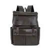 Nova mochila vintage de outono de grande capacidade para homens, simples e casual, adequada para estudantes, ir para a aula, ir para o trabalho e carregar um laptop