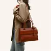 Comercio Exterior 2026 Nuevo Bolso de Hombro de Mano Cruzado Estilo Coreano Retro para Mujer Bolso Tote Texturizado de Gran Capacidad
