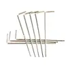 Grado Industrial en stock Llave Allen de Cabeza Esférica S2 Llave de Bola Mediana Larga Llave de Cabeza Esférica Bronce Rojo Esférico