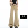 Jeans American Khaki Bootcut para Mujer Otoño e Invierno 2025 Tendencia Nuevo Look Hot Girl Adelgazante Pantalones de Campana