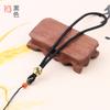 Pulsera de Seis Caracteres Dorada Hecha a Mano Joyería DIY Jade Colgante para Coche Llavero de Bolsa de Colgar Pulsera de Alta Gama Venta al por Mayor
