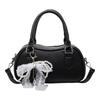 Primavera Nuevo Estilo Coreano Temperamento Simple Portátil Bolso Boston para Mujer de Alta Gama para Ir al Trabajo Versátil Casual Bandolera