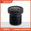 ChuangAn Optoelectronics Lente Montada em Veículo de 3,65mm 10 Peças M8*0,35 Lente para Câmera de Painel 1/2,5"