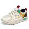 Sapatos casuais masculinos, sapatos casuais esportivos de malha externa confortáveis e respiráveis, estilo coreano moderno e versátil para o dia a dia