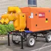 Camión de Bomba de Agua Diésel de Caja Dividida Autocebante de 1500 Metros Cúbicos Camión de Bomba Móvil de Drenaje de Emergencia Suministro Directo de Fábrica