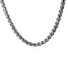 Colar Simples Corrente Quadrada de Cobra 1.2mm para Homens e Mulheres Aço Inoxidável 316 Corrente de Clavícula Empilhada com Fabricante de Correntes