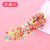 Piezas de Arcilla Blanda de Colores Kit de Materiales Hechos a Mano para Bricolaje Accesorios de Arena Líquida de Resina de Cristal Divertido Squishy Pegamento de Crema Navideño