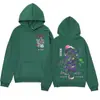 Sudadera con Capucha Estampada de Diseño Japonés Simple de Marca de Moda Simple y Versátil
