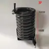 Tubería de Enfriamiento de Agua para Máquina de Hielo 0.75p1p1.5p2.5p3P4p5p6p Serpentín Radiador Condensador Torre de Agua Disipación de Calor