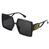 Gafas de Sol Cuadradas Retro Gm para Mujer, Gama Alta, Montura Grande, Gafas de Sol Simples y Versátiles para Hombres y Mujeres, 131 Rt003