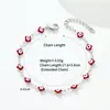 Pulsera Transfronteriza Ojo de Demonio Cruzado Europeo Americano de Oriente Medio Acero Inoxidable Moda Ojo de Aceite Goteante Joyería Personalizada Unisex