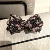 Grampo de Banana Floral Retro de Férias Preguiçosas para Cabelo Meio Preso na Parte de Trás da Cabeça Acessório de Cabelo Grampo de Cabelo 2026 Novo Estilo