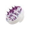 Suministrado Directamente por el Fabricante, Cepillo de Champú de Silicona con Dientes de Color Mixto para Uso en Casa, Cepillo Redondo para Champú de Venta Caliente Transfronterizo para el Cuidado del Cabello