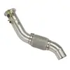 Colector de Escape Adecuado para Bmw X5 E70 35D 30Sd M57N2 3.0t Diésel Turbo Bajante de Escape
