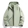Mismo estilo que el conjunto de tres en uno para exteriores de la familia Luo, chaqueta tipo cáscara de dos piezas, ropa de manga larga cortavientos impermeable, chaqueta de alta gama, desmontable