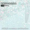 Strass Formato Borboleta 5*7mm com Fundo Plano Decorações Brilhantes da Moda para Nail Art Acessórios Borboleta Strass para Unhas Postiças Atacado