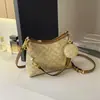 Bolsa de Mão de Luxo Feminina 2026 Nova Estampa Retrô Bolsa Dumpling Bolsa de Ombro Bolsa de Ombro Cruzado Versátil Moda para o Trabalho