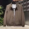Cuello mao elegante moderno nuevo modelo primavera y otoño simple color liso alta calidad ropa de trabajo para exteriores chaqueta cárdigan de manga larga abrigo
