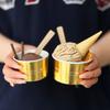 Tazas de Papel para Helado Desechables de Moda Cajas para Degustación de Yogur Tazas de Papel para Helado Comerciales Tazas Pequeñas