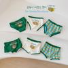 N097 Ropa Interior para Niños al Mayoreo Primavera y Otoño Ropa Interior de Osito de Dibujos Animados Calzoncillos de Bebé Algodón Puro Lindo Ropa Interior para Niños