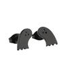 Aretes de Animales Nuevos de Amazon Europeos y Americanos Estilo Vintage ins Oro de 18K Lindo Fantasma Dinosaurio Jirafa