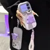 Lanyard Soporte Monstruo de Arcilla Blanda Adecuado para Funda de Teléfono Apple 17Promax 15/16 Huawei Honor Funda de Teléfono Cobertura Completa
