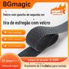 Tira de Mop Gancho e Velcro Preto e Branco Atacado Mop de Limpeza Doméstica Velcro Adesivo Mágico Personalização