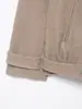 Moda de Otoño 2025 para Mujer de Gama Alta Europea y Americana Chaqueta Bomber Suave Elegante y a la Moda