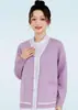 Suéter Médico e de Enfermagem Uniforme de Enfermeira Manga Longa Cardigã Grosso Roupa Externa Salão de Beleza Roupa de Trabalho Macio Amigo da Pele Quente e Confortável