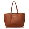 Conjunto Vintage de Duas Peças Inverno 2025 Novo Estilo Coreano Tendência Simples Grande Capacidade Casual Elegante Bolsa Tote de Ombro Único