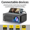 Proyector Mini Portátil Cross-Border M200S LED Teléfono Móvil Cine en Casa Pantalla de Teléfono Móvil con Cable Duplicación de Pantalla Soporta 1080