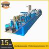 Máquina de fabricação de tubos de aço inoxidável para porta e janela, equipamento de produção de tubos decorativos, equipamento de tubo soldado
