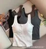 Nueva camisola de botones, corte ajustado, favorecedora, con sujetador incorporado, se puede usar como capa exterior, elegante diseño en la espalda, versátil, top cómodo para mujer