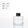 Botella Cilíndrica Transfronteriza de Aromaterapia, Botella Vacía de Vidrio, Alto Valor Estético 50ml Botella de Fragancia de Aceite Esencial, Botella de Perfume Decorativa de Vidrio