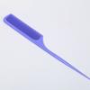 Pente de dentes pontiagudos frescos pente de cabeleireiro doméstico pente de cauda pontiaguda pente pequeno de plástico de cauda longa loja de dois yuans fornecimento direto da fábrica