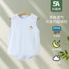 Chaleco fino de verano para bebé, ropa envolvente, ropa para recién nacida, sin mangas, con tirantes, ropa de verano de un solo cuerpo