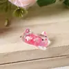 Acessórios de Resina DIY Desenho Animado Joias Acrílico Grampo de Cabelo Gato Capa de Celular Fivela de Sapato Chaveiro Pingentes Acessórios