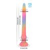 Eel novo azul e amarelo chicote silicone líquido plug anal posterior utensílios sexuais masculino e feminino ânus crisântemo massageador masturbador