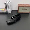 Sapatos Femininos Retro Quadrados de Salto Baixo 2026 Outono Novos Versáteis Sapatilhas Slip-On Estilo Suave Sapatos Mary Jane Tendência