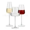Copo de vidro transfronteiriço com fundo côncavo, conjunto de taças de vinho para uso doméstico, taça de cristal, disponível para atacado, taça de champanhe
