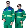 Abrigo acolchado de algodón para saneamiento invernal abrigo acolchado de algodón ropa de trabajo para mantenimiento de carreteras limpieza ropa de protección laboral reflectante para barrido de calles abrigo acolchado de algodón Nuevo