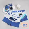 Pantalones Cortos Suaves y Amigables con la Piel de Algodón Puro para Niños Pequeños y Medianos, Calidad A Slips tipo Boxer Ligeros de Cuatro Esquinas que Cubren Completamente las Caderas y Son Cómodos para Uso Prolongado